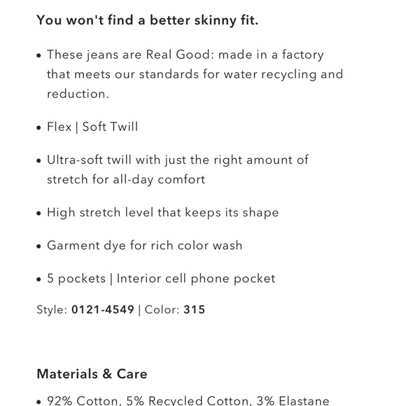 American Eagle Flex Soft Twill Skinny Grey Pant Men’s Size:26W x 30L - Picture 7 of 7